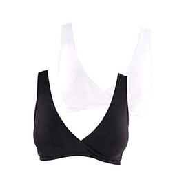 PETITE FLEUR Women's Nursing Bra, black