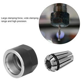 Garosa ER11 Chuck Collets Tuercas de Sujeción Torno Piezas para Fresadora CNC Soporte de Máquina de Grabado Torno Collet Chuck Holder(6mm)