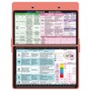 WhiteCoat Clipboard - Coral - Speech-Language Pathology Edition
