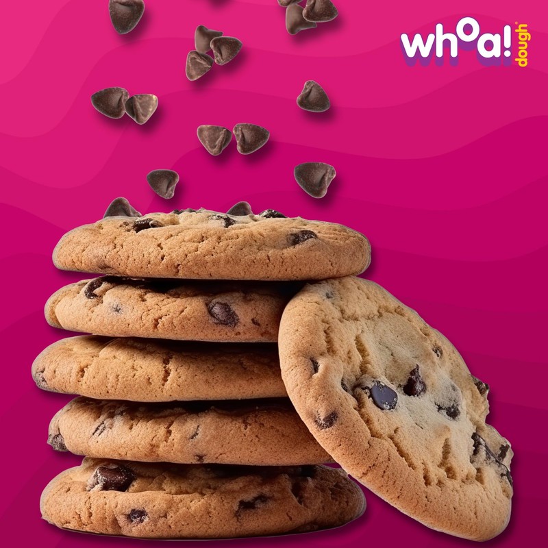 Whoa Dough Ready to Bake Cookie Dough Chocolate Chip –
