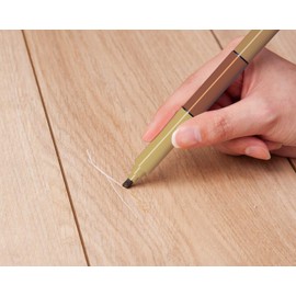 Como Life Scratch Hide Multi-Color Pen, Set of 6 Colors, Scratch Hide Pen, Scratch Hide, Repair Pen, Scratches, Rubbed, Furniture Repair, Marker, Wood Product Repair, Thick Drawing, Fine Drawing, Mix