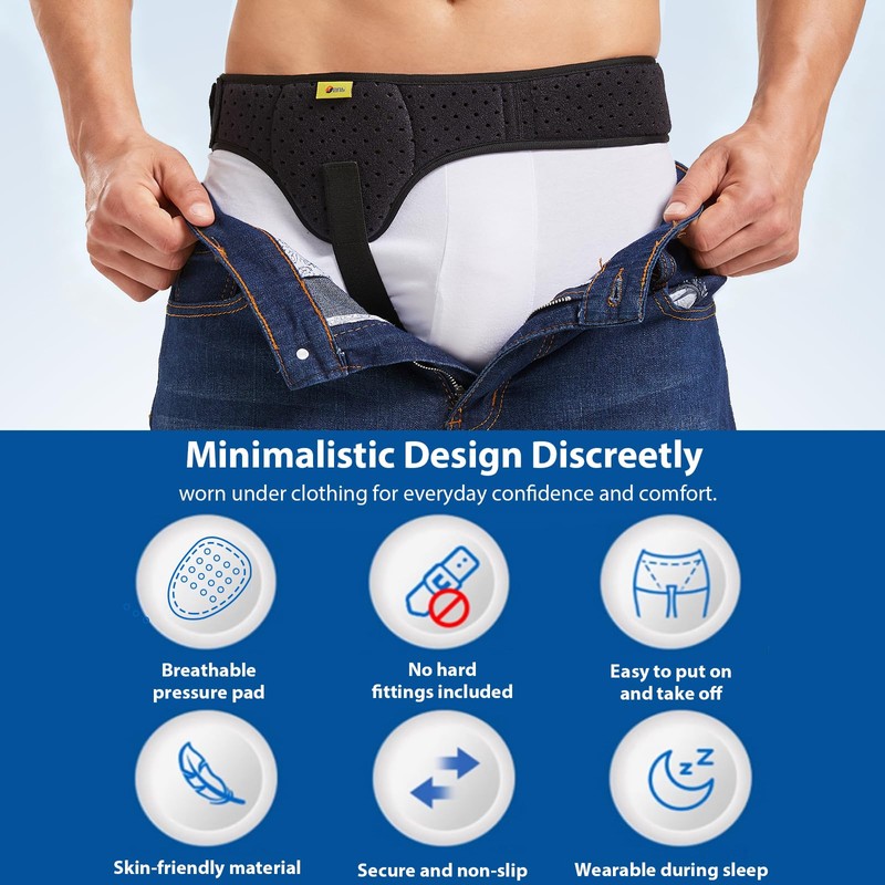 TENB Hernia Belts for Men - Inguinal Hernia Belt for