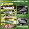 Bird Bath Copper Disk, 3Pcs 99.99% Pure Copper Bird Bath