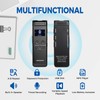 128GB Digital Voice Recorder with Playback, TIMHUANG HD Audio Voice