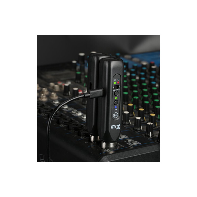 Xvive P3 XLR Rechargeable Bluetooth Audio Receiver Adapter