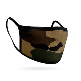 Empire Cove Comfort Face Mask Child Kids Boys Girls Size 2-Ply Cotton Poly Made in USA with Imported Fabric Camouflage