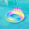 AiMMei Swimming Ring for Adults and Children, Float with Backrest,