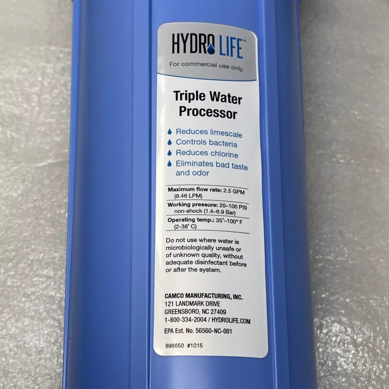 Camco Hydro Life HLC 300 Kit, 350 Water Filter Cartridge