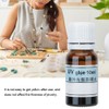 Professional Transparent Fast Curing UV Glue DIY Jewelry Repairing Making