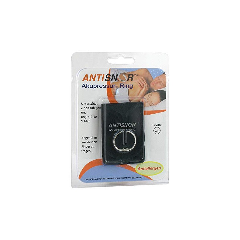 ANTISNOR Acupressure Ring Size XL