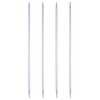 uxcell 4Pcs Knitting Needles 3.75mm (US Size 5) Aluminum Alloy