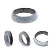 2PCS Exhaust Manifold Gasket, 2.5 Inch 3 Inch Exhaust Flange