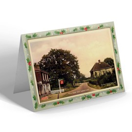 CHRISTMAS CARD - Vintage Hampshire - The New Inn, Herriard (b)