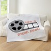 CafePress Sneak Peek Throw Blanket Super Soft Fleece Plush Throw