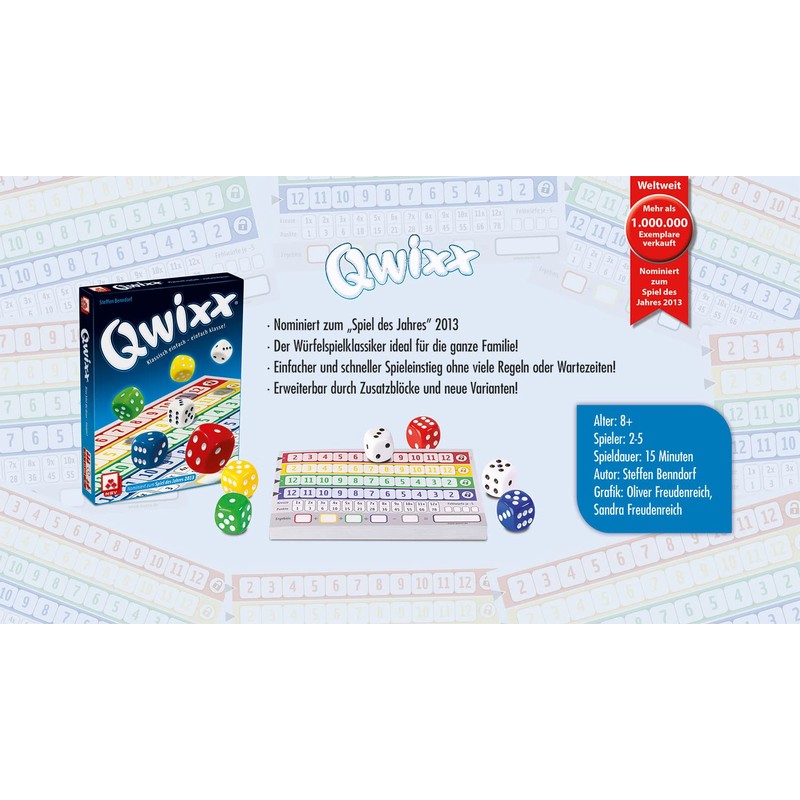 NSV - 4015 - QWIXX - nominated for game of