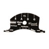 T TOOYFUL Violin Bridge Finger Scraper Carbon Fibre Black Multifunctional