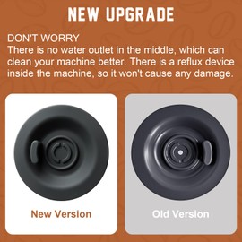 AUGHOA 54mm Espresso Backflush Cleaning Disc, Disc for Espresso Machine Accessories, Compatible with Cleaning Tablets, Fit for Breville BES870XL/878/880/840 (1 Pack)