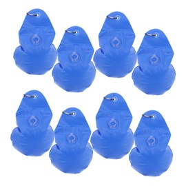 Kisangel Winter Pool Cover Weights Pcs Leakproof PVC Pool Cover Hanging Bags for Easy Storage Protection