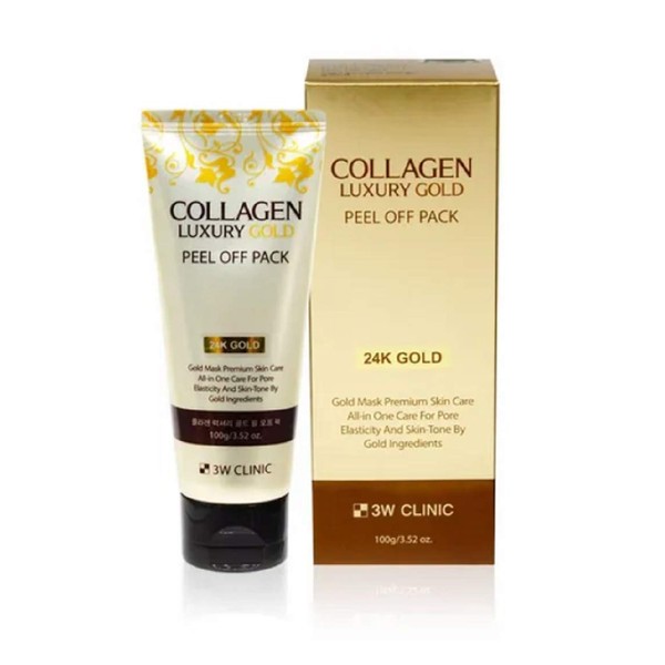 3W Clinic Collagen Luxury Gold Peel Off Pack 100g / 3.52oz