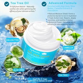 Urea 40% Crema para pies de máxima fuerza, con vitamina E y 2% de ácido salicílico, hidratante profunda para talones agrietados de invierno, suaviza y