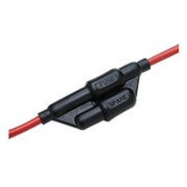 Seachoice in-Line Fuse Holder with Spare Fuse Compartment, Waterproof, 30 Amp