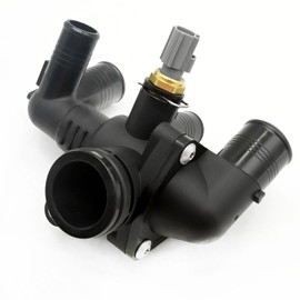 Hoypeyfiy BK2Q8594AA Thermostat Housing Switch Replacement for Ford Transit V363 Mk8 2.2 TDCi 2014-2018 Mk7 2.2 TDCi 2006-2014 Custom V362 2.2 TDCi 2012-2015 Replaces 1731770 BK2Q8A586AB