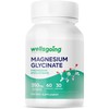 Wellsgoing Magnesium Glycinate Supplement, Chelated Magnesium for Muscle, Nerve &