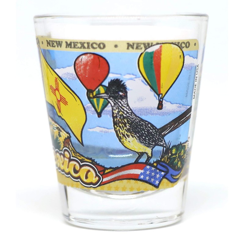 New Mexico State Wraparound Shot Glass