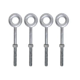 3/4" x 4-1/2" Plain Eye Bolt with Nut | Anchor Point Rigging | Pack of 4