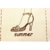 Vintage Shoe Bag/ Cloth Bag made of jute with cute
