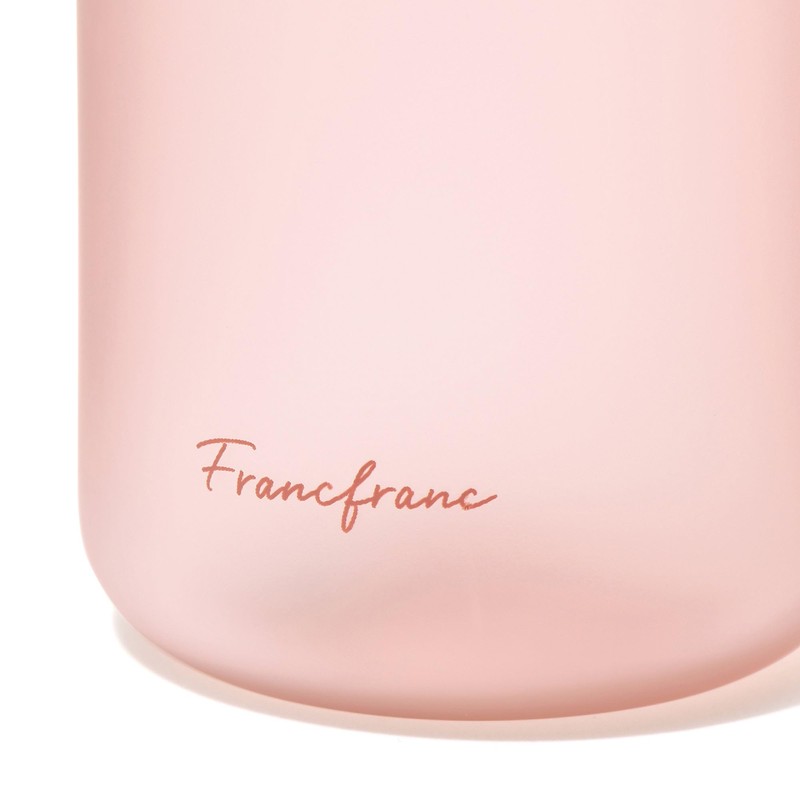 Franc franc One Touch Clear Bottle, Pink