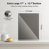 Tempered Glass Cutting Board with Lips, Clear Cutting Board, Easy