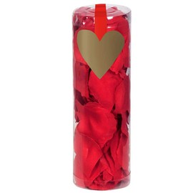 Boland 10130709 48020 Cylinder with Rose Petals 288 Pieces Red, Taglia Unica