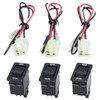 Car Seesaw Switch IS-510 LED Illuminated [ON-OFF] (Includes Harness for