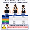 Corrector de Postura para Hombre y Mujer, L