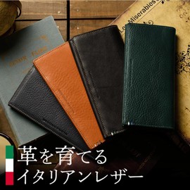 United Colors of Benetton Long Wallet, Italian Leather Wallet, Camel