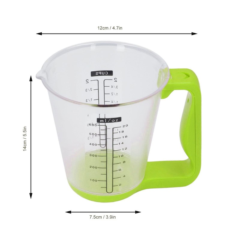 Elektronische Küchenwaage, Messbecher mit LCD-Display, Digitale Lebensmittelwaage, Messbecher für Kaffee,