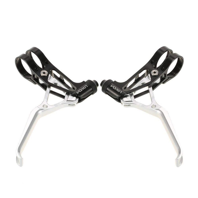 Lightweight Brake Levers for BROMPTON Silver [64G Pair]