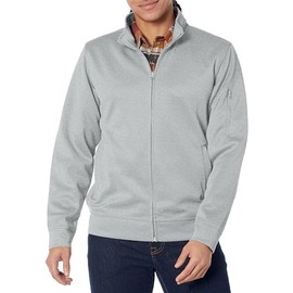 Clique Lift Eco Performance Full Zip Unisex Jacket, Grey Melange