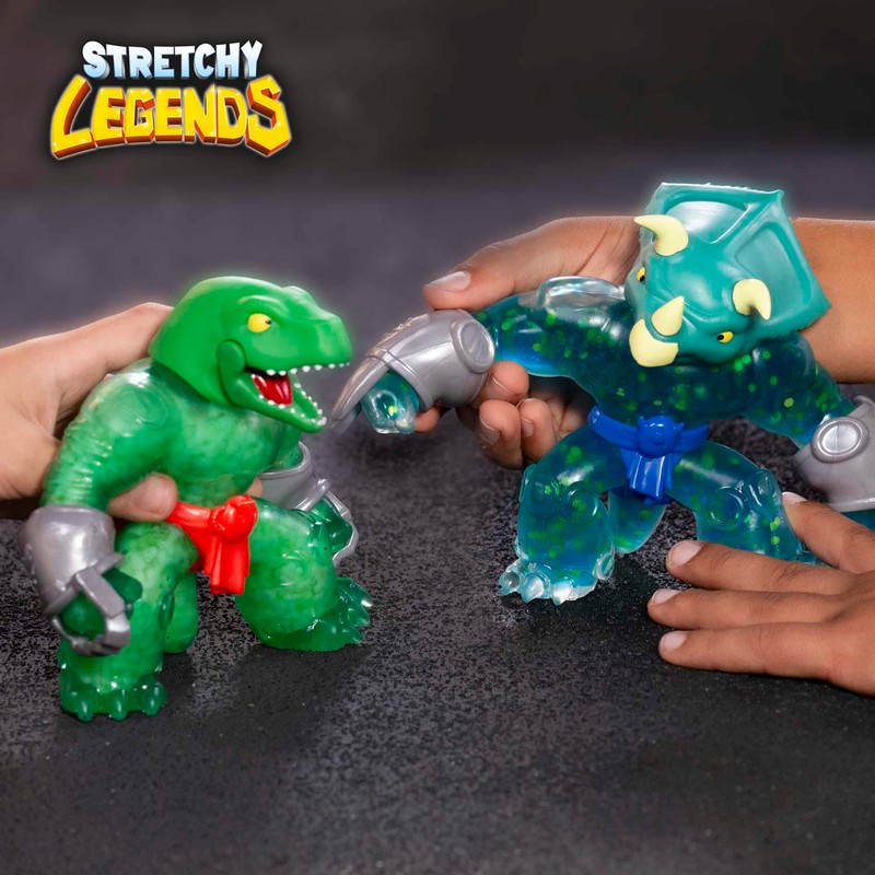 CRAZE Legends Stretchy Megarex - Personaggio d'azione super estensibile con