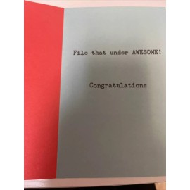 american greetings Puppy In A File Congratulatory