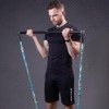GEKU FIT Resistance Bands Bar Accessories, Fitness Handles, Detachable Workout