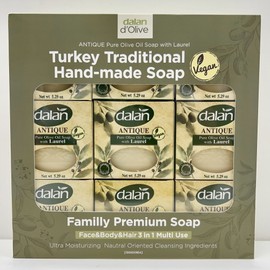Dalan Antique Antique Pure Olive Oil Soap Soap Laurel 150g 9 Pieces Olive Oil / 달란 앤티크 앤틱 퓨어 올리브 오일 솝 비누 월계수 150g 9입 올리브유