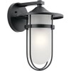 Kichler 49826BK One Light Outdoor Wall Mount