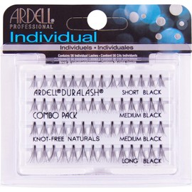 Ardell DuraLash Naturals Combo Pack - Flare Short, Medium, Long Black 240485