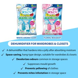 Dry & Dry UP Floral Bouquet Scent for Closet Wardrobe