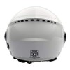 MMG Helmets Open Face Pilot Style Integrated Flip Up Visor