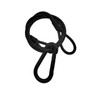 12 Pcs Black Stage Lighting Safety Cable,Chains Iron Galvanized PVC