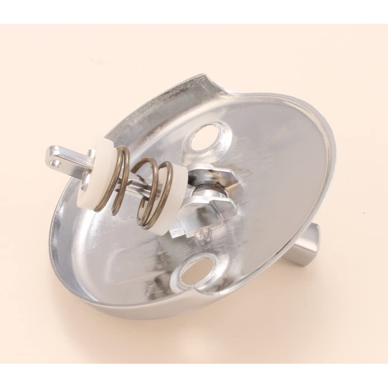 Plumb USA Hardware Handle, Chrome, for Bathtub Waste Overflow Drain,