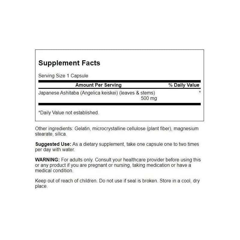 Swanson Japanese Ashitaba - Full Spectrum - Natural Formula Health